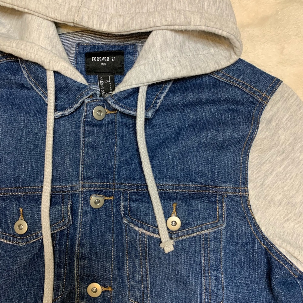 Forever 21 Jean Jacket Men